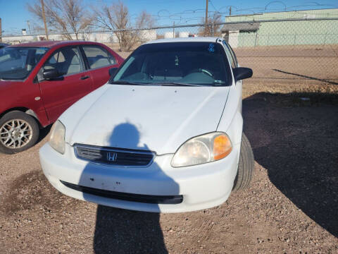 1996 Honda Civic for sale at PYRAMID MOTORS - Fountain Lot in Fountain CO