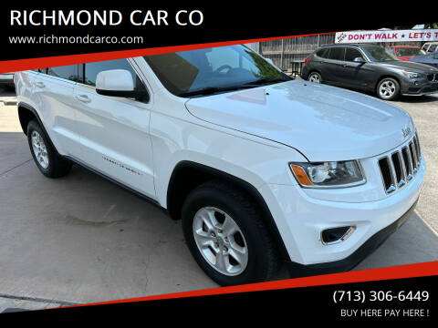 2014 Jeep Grand Cherokee for sale at RICHMOND CAR CO in Richmond TX