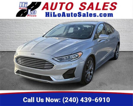 2020 Ford Fusion for sale at Hi-Lo Auto Sales in Frederick MD