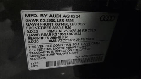 2025 Audi Q7 quattro Premium 45 TFSI