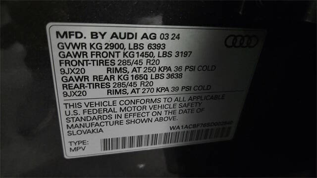 2025 Audi Q7 quattro Premium 45 TFSI