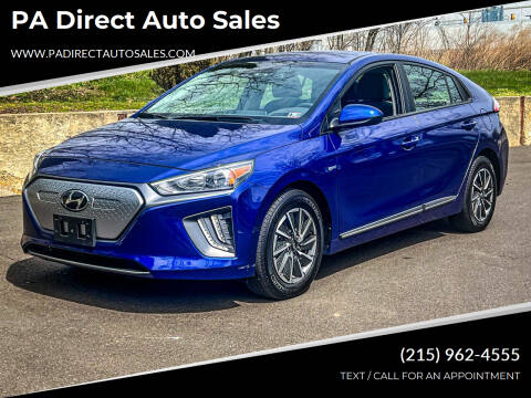 2020 Hyundai Ioniq Electric for sale at PA Direct Auto Sales in Levittown PA