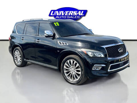 2017 Infiniti QX80 for sale at Universal Auto Sales in Plant City FL