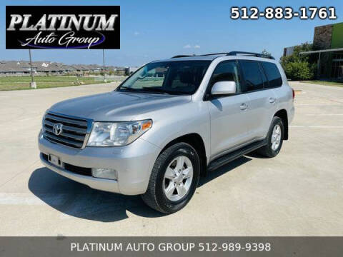 2011 Toyota Land Cruiser for sale at Platinum Auto Group in Hutto TX