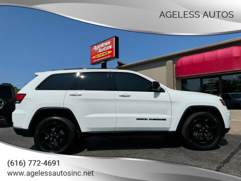 2018 Jeep Grand Cherokee for sale at Ageless Autos in Zeeland MI