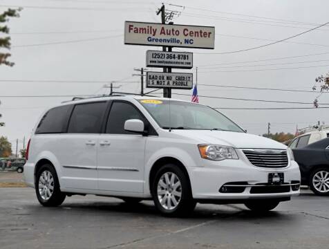 2015 Chrysler Town and Country for sale at FAMILY AUTO CENTER in Greenville NC