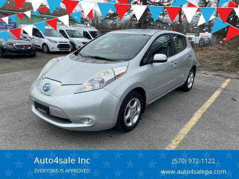 2013 Nissan LEAF for sale at Auto4sale Inc in Mount Pocono PA