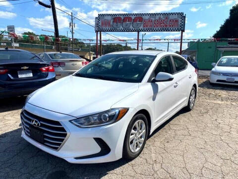 2017 Hyundai Elantra for sale at GCC AUTO SALES 2 in Gainesville GA