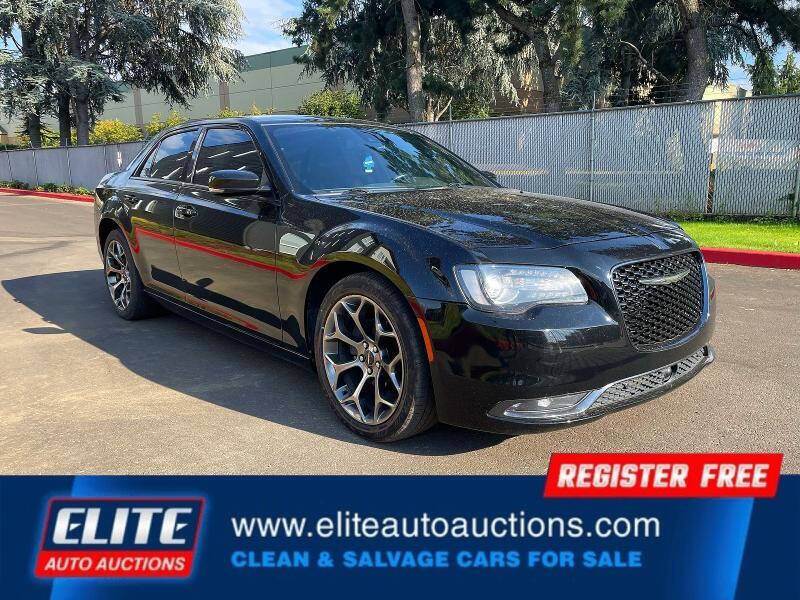 Black 2018 Chrysler 300 S S 4dr Sedan 1