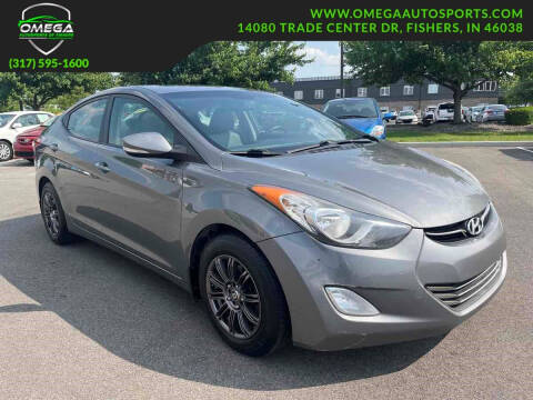 2013 Hyundai Elantra for sale at Omega Autosports of Fishers in Fishers IN