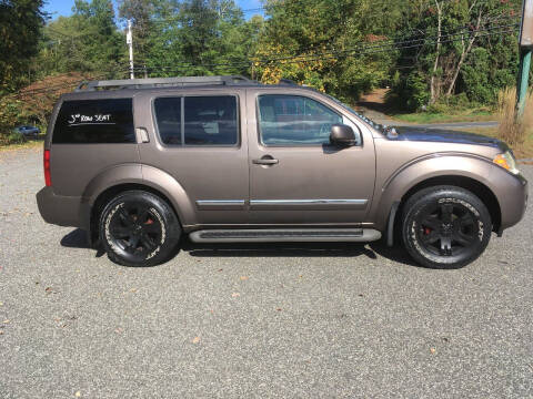 2008 Nissan Pathfinder for sale at Lou Rivers Used Cars in Palmer MA