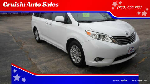 2014 Toyota Sienna for sale at Cruisin Auto Sales in Appleton WI