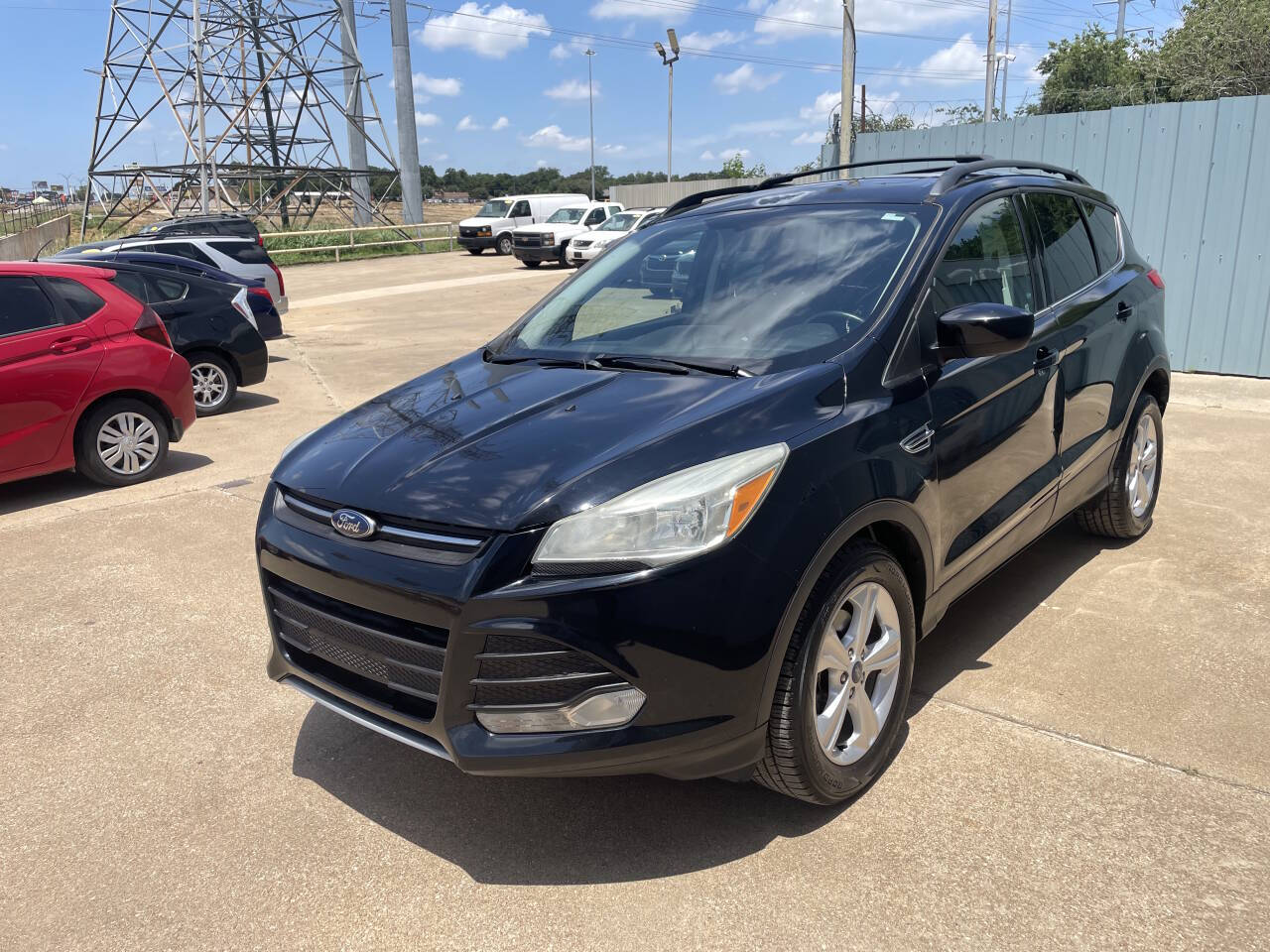 Black 2016 Ford Escape SE SE 4dr SUV 2