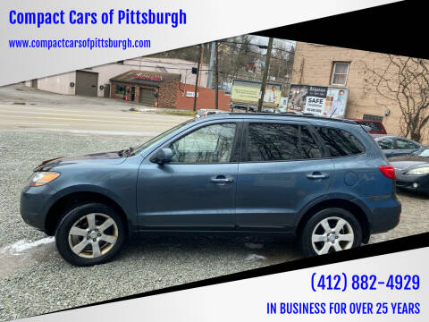 2009 Hyundai Santa Fe for sale at Compact Cars of Pittsburgh in Pittsburgh PA