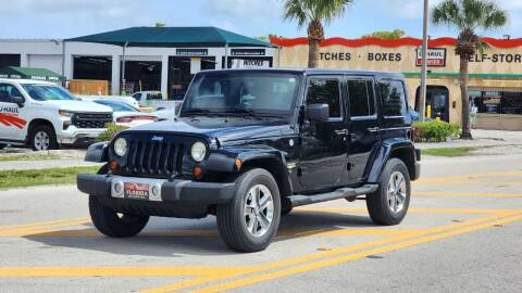 2013 Jeep Wrangler Unlimited for sale at Maxicars Auto Sales in West Park FL