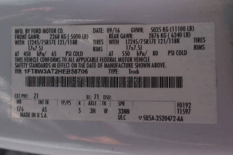 2017 Ford F-350 Super Duty