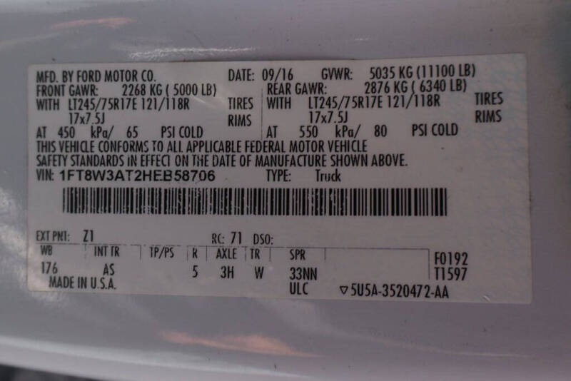 2017 Ford F-350 Super Duty