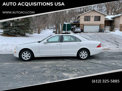 2000 Mercedes-Benz S-Class for sale at AUTO ACQUISITIONS USA in Eden Prairie MN