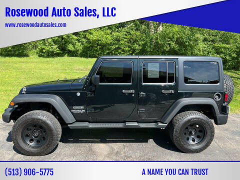 2012 Jeep Wrangler Unlimited for sale at Rosewood Auto Sales, LLC in Hamilton OH
