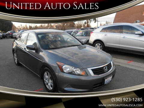 2010 Honda Accord for sale at United Auto Sales in Yuba City CA