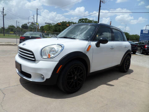 2013 MINI Countryman for sale at West End Motors Inc in Houston TX