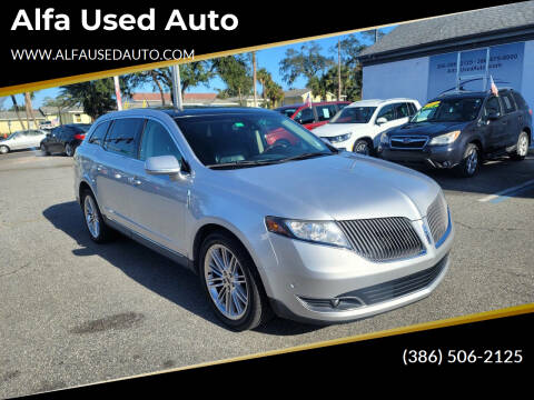 2014 Lincoln MKT for sale at Alfa Used Auto in Holly Hill FL