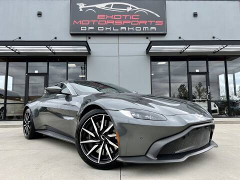 2019 Aston Martin Vantage for sale at Exotic Motorsports of Oklahoma in Edmond OK