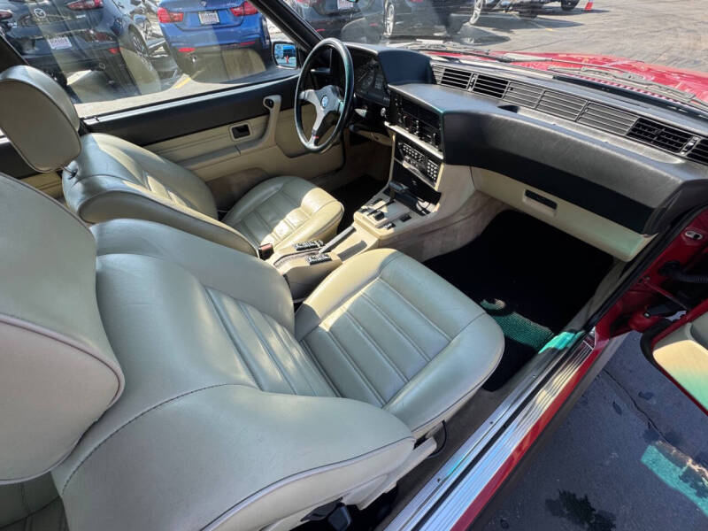 1987 BMW 6 Series 635CSi
