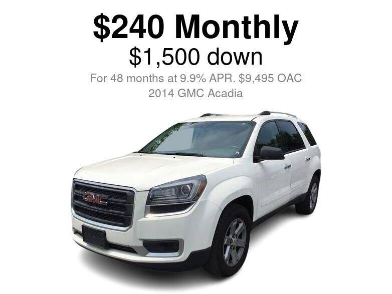 2014 GMC Acadia for sale at Rapid Rides Auto Sales in Old Hickory TN