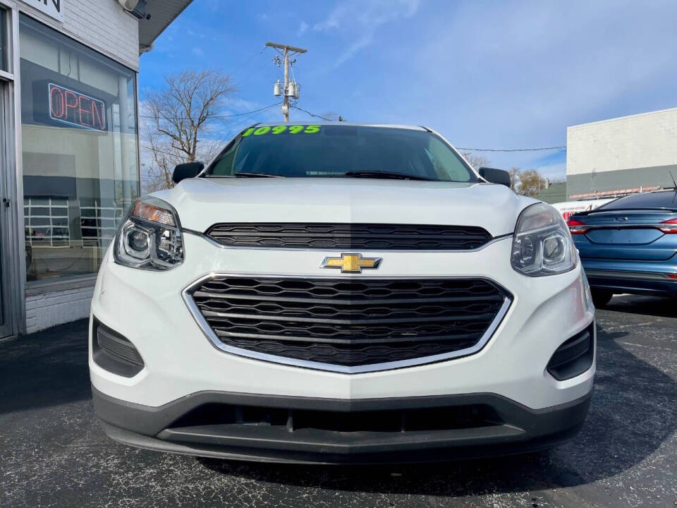 2017 Chevrolet Equinox for sale at Cars On Main in Findlay, OH