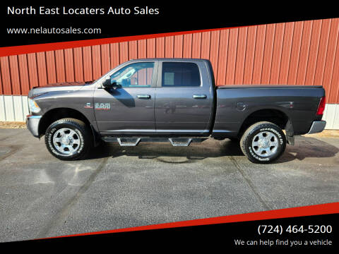 2017 RAM 2500 for sale at North East Locaters Auto Sales in Indiana PA