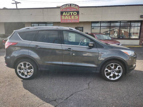 2016 Ford Escape for sale at GREAT DEAL AUTO SALES in Center Line MI