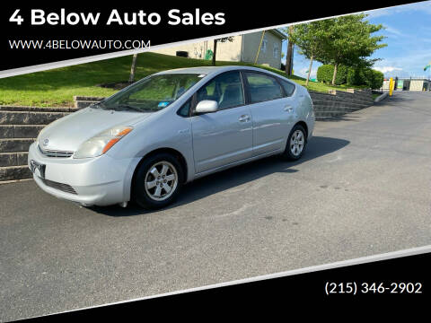 2009 Toyota Prius for sale at 4 Below Auto Sales in Willow Grove PA