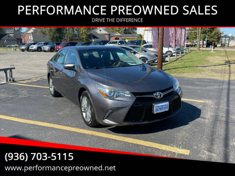 2016 Toyota Camry for sale at PERFORMANCE PREOWNED SALES in Conroe TX