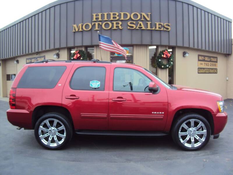 2013 Chevrolet Tahoe for sale at Hibdon Motor Sales in Clinton Township MI