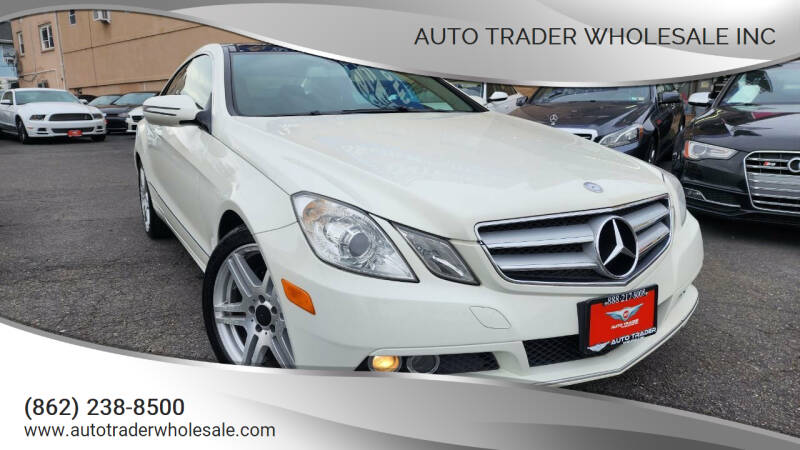 2010 Mercedes-Benz E-Class for sale at Auto Trader Wholesale Inc in Saddle Brook NJ