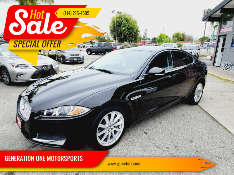 2013 Jaguar XF for sale at GENERATION ONE MOTORSPORTS in La Habra CA