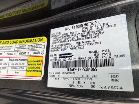 2015 Ford Mustang GT Premium