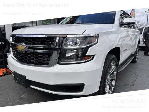2015 Chevrolet Suburban for sale at Auto World of Sacramento in Sacramento CA