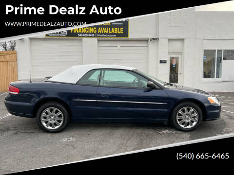 2005 Chrysler Sebring for sale at Prime Dealz Auto in Winchester VA