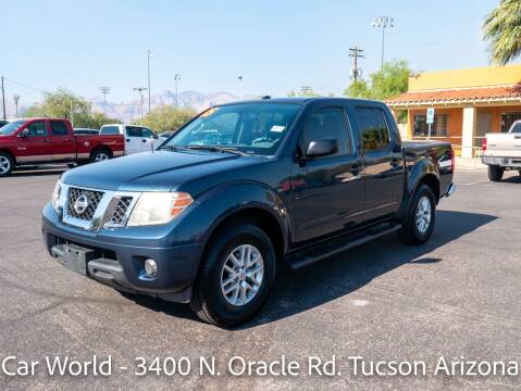 2015 Nissan Frontier for sale at CAR WORLD in Tucson AZ