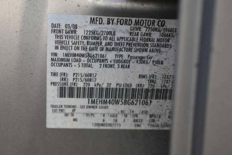 2008 Mercury Sable