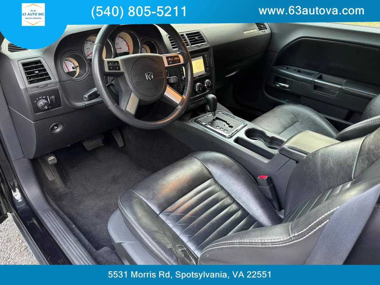 2010 Dodge Challenger for sale at 63 Auto Inc in Spotsylvania, VA