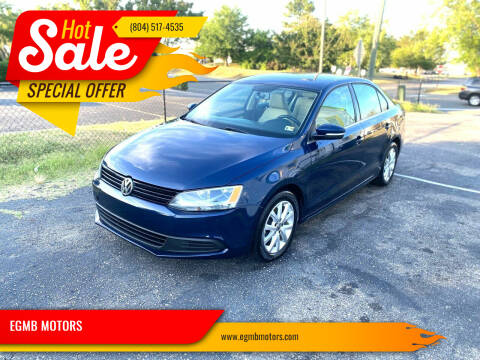 2013 Volkswagen Jetta for sale at EGMB MOTORS in Midlothian VA