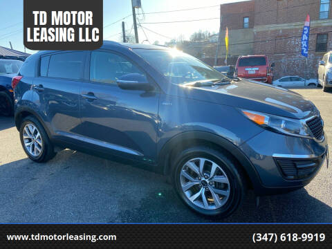 2014 Kia Sportage for sale at TD MOTOR LEASING LLC in Staten Island NY