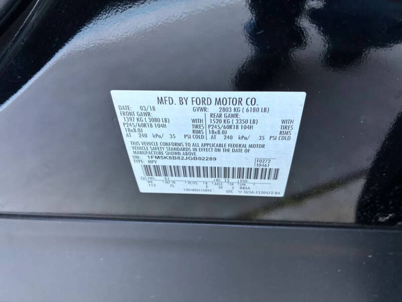 2018 Ford Explorer