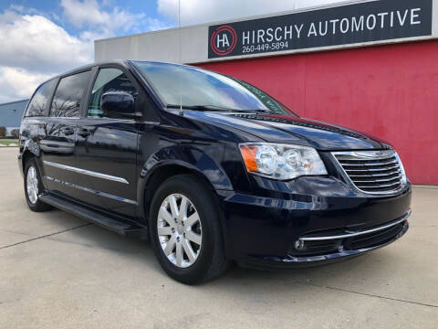 2013 Chrysler Town and Country for sale at Hirschy Automotive in Fort Wayne IN