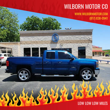 2015 Chevrolet Silverado 1500 for sale at Wilborn Motor Co in Fort Worth TX