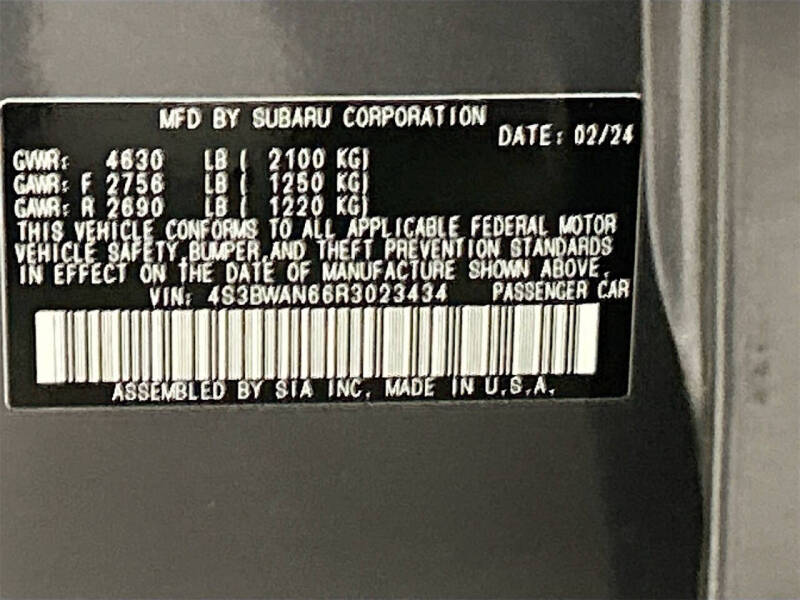 2024 Subaru Legacy Limited