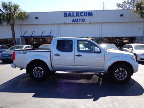 2018 Nissan Frontier for sale at BALKCUM AUTO INC in Wilmington NC